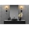 Z-Lite Callista 1 Light Wall Sconce, Matte Black & Clear 3032-1S-MB - alternate 4